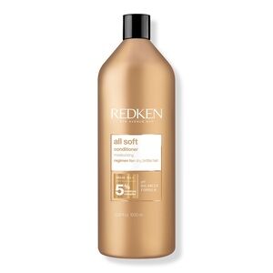 Redken All Soft Conditioner - Gold Bottle